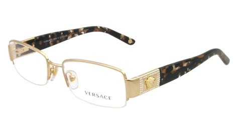 gold frame glasses versace|discount versace eyeglass frames.